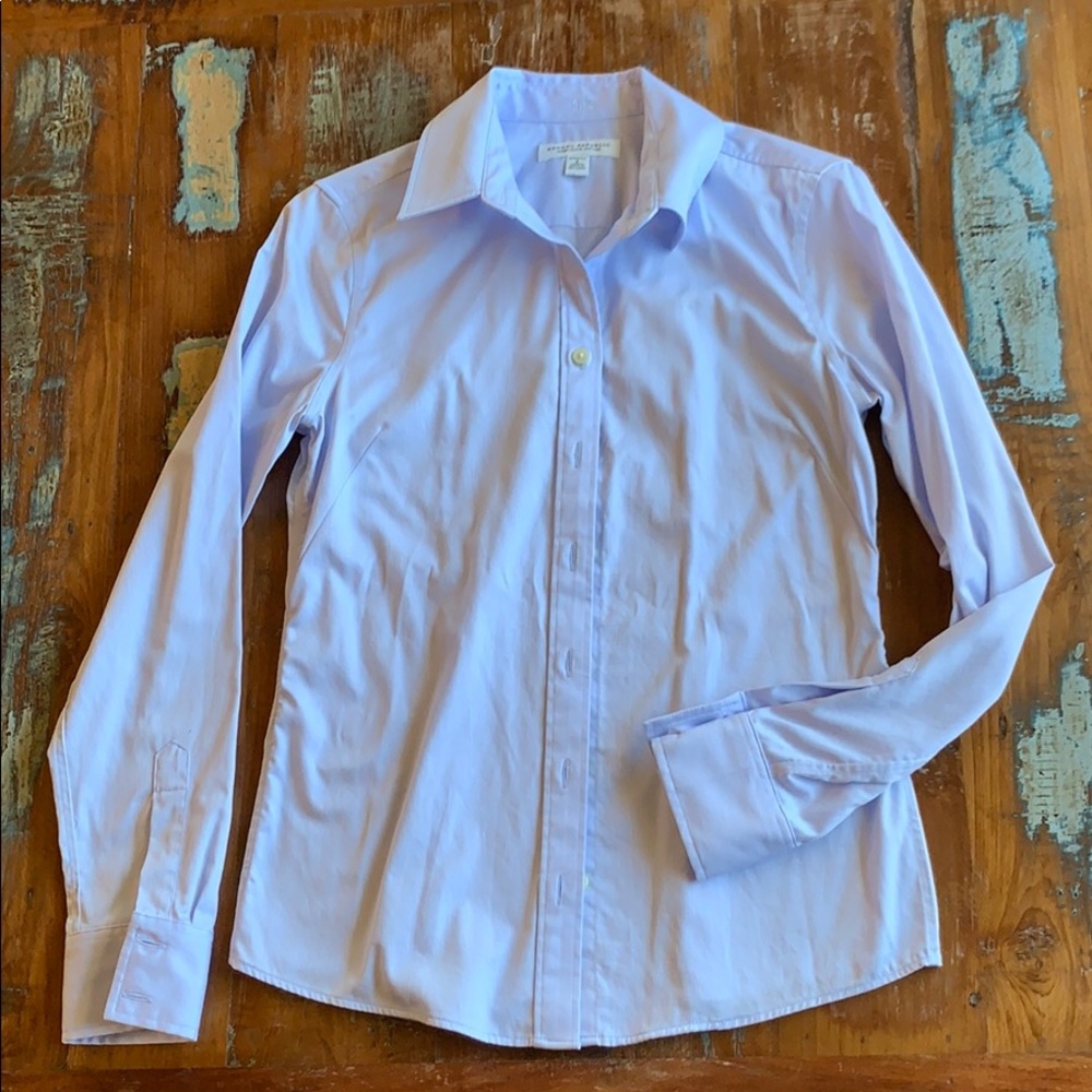 Baby Blue Banana Republic shirt